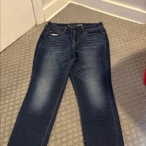 Old Navy Women's Dark Blue Skinny Jeans